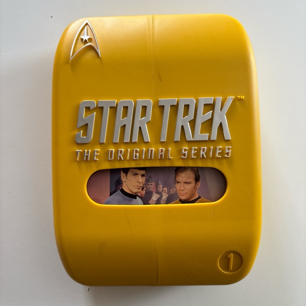 Star Trek The Original Series Season 1 DVD Set In Yellow Case- (2004)